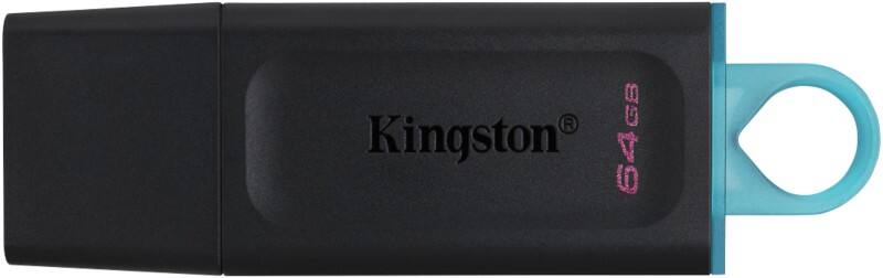 Kingston DataTraveler Exodia USB-stick 64 GB Turkoois, zwart
