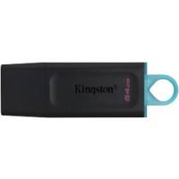 Kingston DataTraveler Exodia USB-stick 64 GB Turkoois, zwart