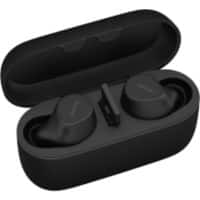Jabra Evolve2 Draadloos Oordopjes In-ear Met Bluetooth Active noise-cancelling Met microfoon Stereo Zwart