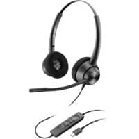 poly EncorePro Headset In-ear Met microfoon Stereo 320 Zwart