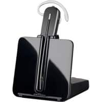 poly Headset Over het hoofd Met microfoon Mono CS540A Zwart