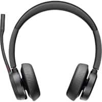 poly Voyager Headset Over het hoofd Met bluetooth Met microfoon 4320 Zwart