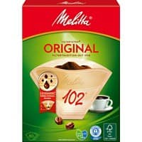 Melitta ORIGINAL 102 Koffiefilters Bruin Pak van 80