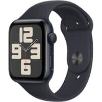 Apple Watch SE OLED 44 mm Digitaal 368 x 448 pixels Touchscreen Zwart Wi-Fi GPS (satelliet)