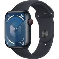 Apple Watch Series 9 45 mm Digitaal 396 x 484 pixels Touchscreen 4G Zwart Wi-Fi GPS (satelliet)