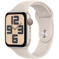 Apple Watch SE OLED 44 mm Digitaal 368 x 448 pixels Touchscreen 4G Beige Wi-Fi GPS (satelliet)