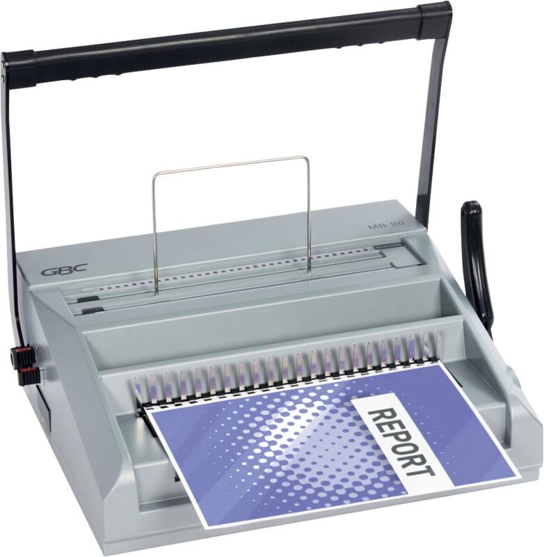 GBC MB20 Handmatige Kam- en draad-inbindmachine 4410039 270 vellen