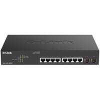 D-Link DGS-1100-10MPV2 Schakelaar Managed L2 Gigabit Ethernet (10/100/1000) Power over Ethernet (PoE) 1U Zwart