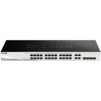 D-Link DGS-1210-24 Schakelaar Managed L2 Gigabit Ethernet (10/100/1000) 1U Zwart