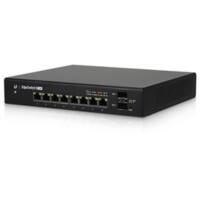 Ubiquiti EdgeSwitch 8 150W Schakelaar Managed L2/L3 Gigabit Ethernet (10/100/1000) Power over Ethernet (PoE) Zwart