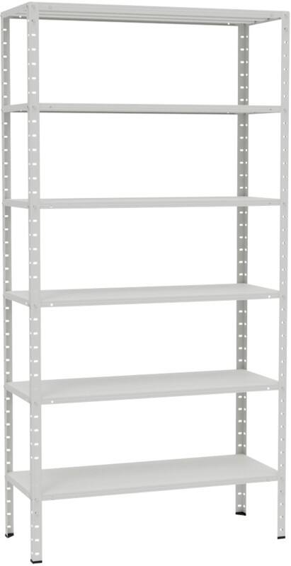 Opbergrek Metaal 1.000 x 400 x 2.000 mm Wit