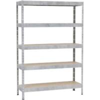 Opbergrek Metaal 1.200 x 400 x 1.770 mm Grijs