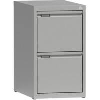 Metaal Archiefkast 2 Lades 405 x 623 x 704 mm Grijs