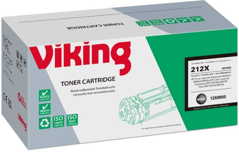 Viking W2120X Compatibel HP Tonercartridge Zwart   