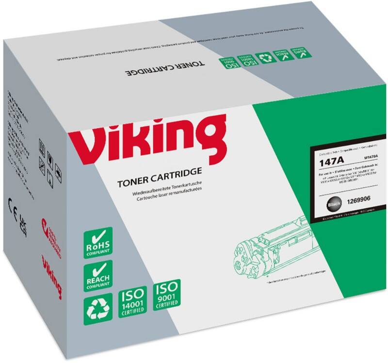 Viking W1470A Compatibel HP Tonercartridge Zwart   