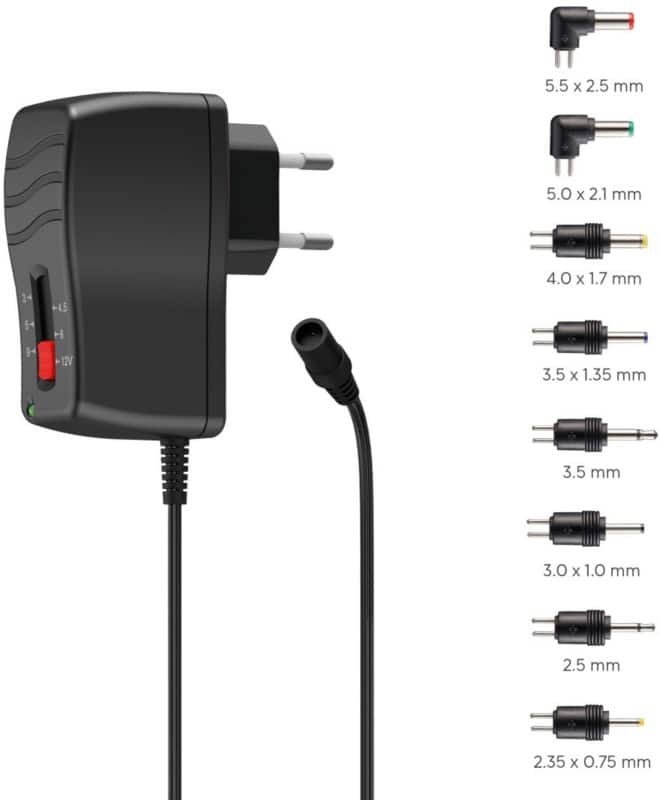 Hama Adapter Zwart 1 m Kabel