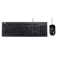 ASUS Toetsenbord en muis Bedraad Zwart U2000
