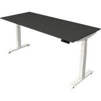 Kerkmann Elektronisch In hoogte verstelbaar Zit-sta-bureau Antraciet T-poot 0 lades 0 ladeblokken 1.800 (B) x 800 (D) x 1.290 (H) mm Hout, Metaal
