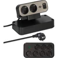 brennenstuhl Tafelcontactdoos 2 m