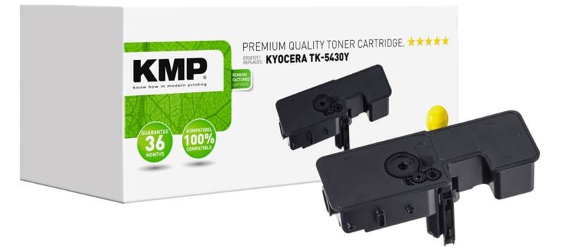 KMP T0C0AANL1 Compatibel Kyocera Tonercartridge Geel