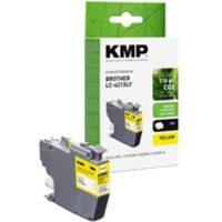 KMP LC421XLY Compatibel Brother Inktcartridge Geel