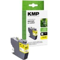 KMP LC422XLY Compatibel Brother Inktcartridge Geel