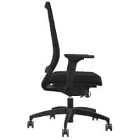 Dauphin Sequel Bureaustoel Synchroonmechanisme Mesh 2D armleuning Zwart 150 kg 720 x 720 x 1.160 mm