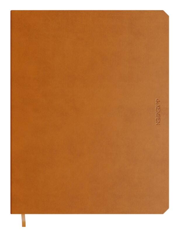 de KEMPEN Weekplanner 2026 A5 1 week op 2 pagina's Engels Bruin