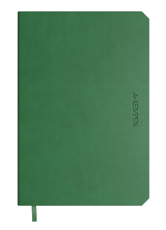 de KEMPEN Weekplanner 2026 A6 1 week op 2 pagina's Engels Groen