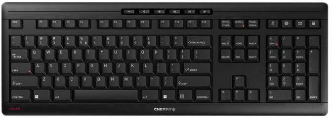 CHERRY Draadloos Toetsenbord Stream Wireless JK-8550DE-2 QWERTZ DE Zwart