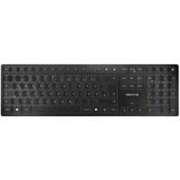 CHERRY Draadloos Toetsenbord KW 9100 SLIM JK-9100DE-2 QWERTZ DE Zwart