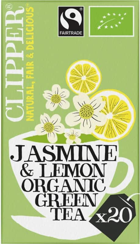 Clipper Tokyo Gardens Groene thee Theezakjes Jasmine & Lemon 20 stuks à 45 g