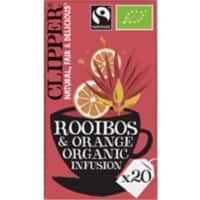 Clipper Rooibos & Orange Organic Infusion Thee 20 Stuks
