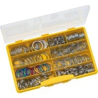 WEDO Sleutelring Kleurenassortiment 300 stuks