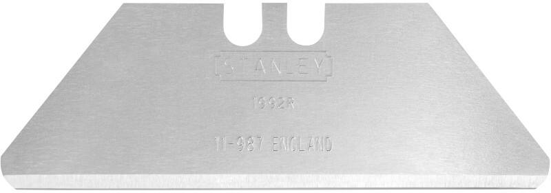 Stanley 1992 Reservemesje Voor veiligheidsmes 19 mm (H) Staal Zilver Ronde punt 10 stuks