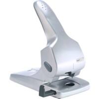 Rapesco 2 gaten Stevige perforator Kunststof, Metaal 65 Vellen 0732 Zilver