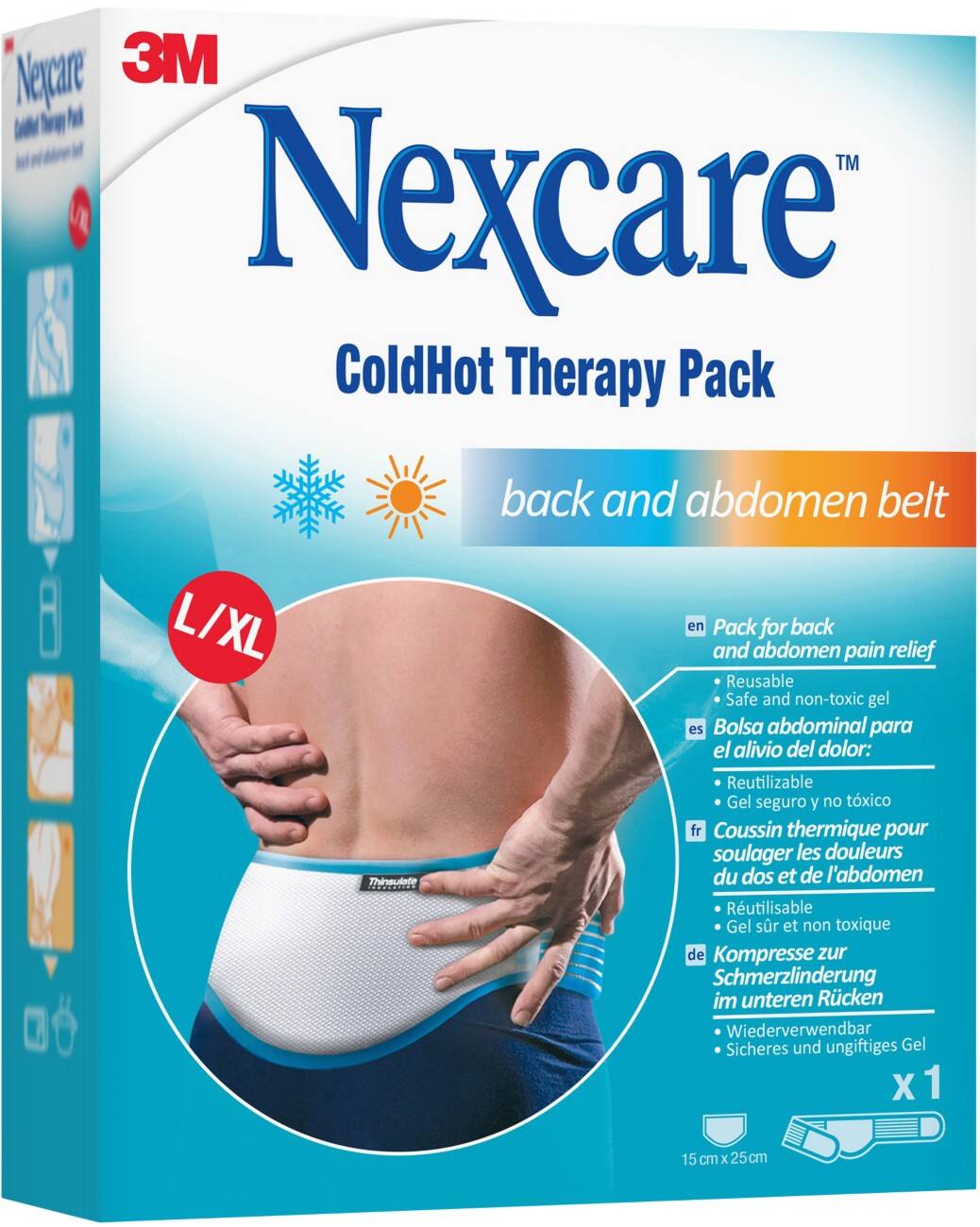 Nexcare Warm-koud-kompres 5,1 x 18 x 23,4 cm