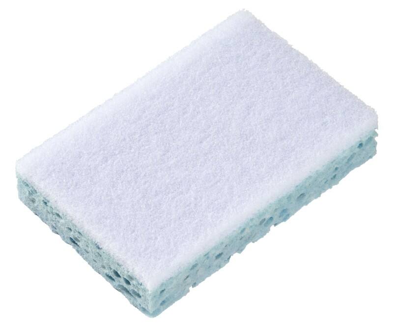 Sponrex 79 Viscose Schuurspons Blauw, wit 10 Stuks