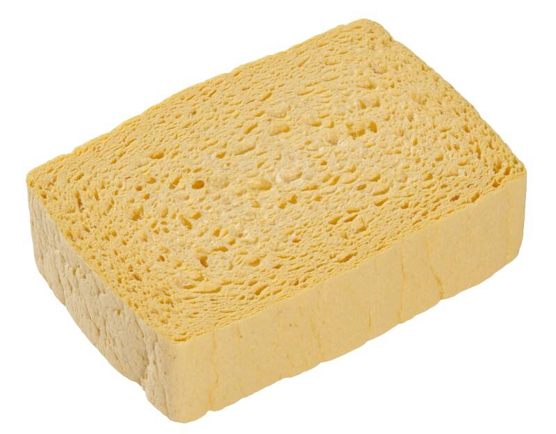 Spontex Azella 72 Traditioneel droog Spons Geel 10 Stuks