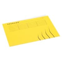 Djois Secolor Dossiermap A4 Geel Karton 225 g/m²