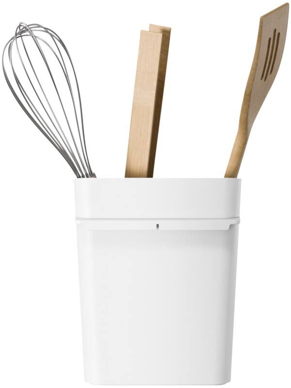 tesa Keukengerei-houder Kunststof Wit 14,25 x 14,75 x 21,75 cm 3 Stuks