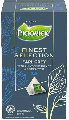 Pickwick Finest Selection Earl Grey Zwarte thee Theezakjes 25 stuks