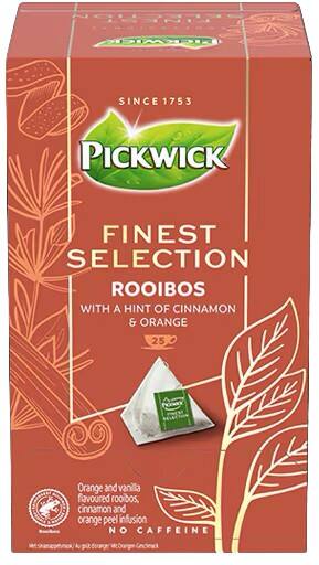 Pickwick Finest Selection Thee Rooibos Theezakjes 25 stuks