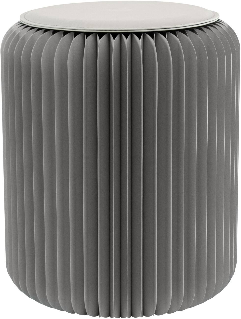 Paperflow Flexistool Kruk Honeycomb Karton Niet hoogteverstelbaar Grijs 420 x 300 x 300 mm