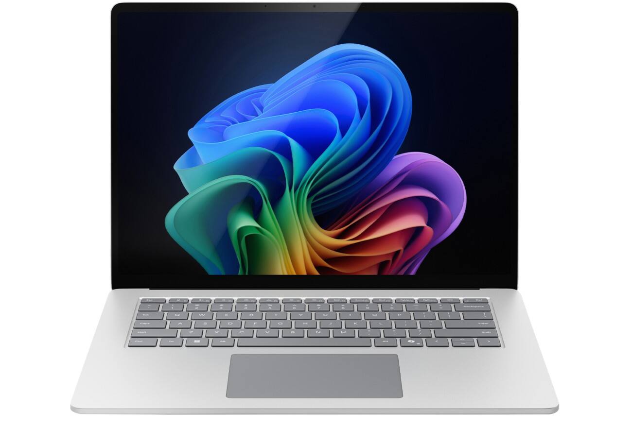 Microsoft Surface Laptop 7 Copilot+ 15 inch PC Qualcomm Snapdragon 16 GB 512 GB SSD Touchscreen Windows 11 Pro Platinum