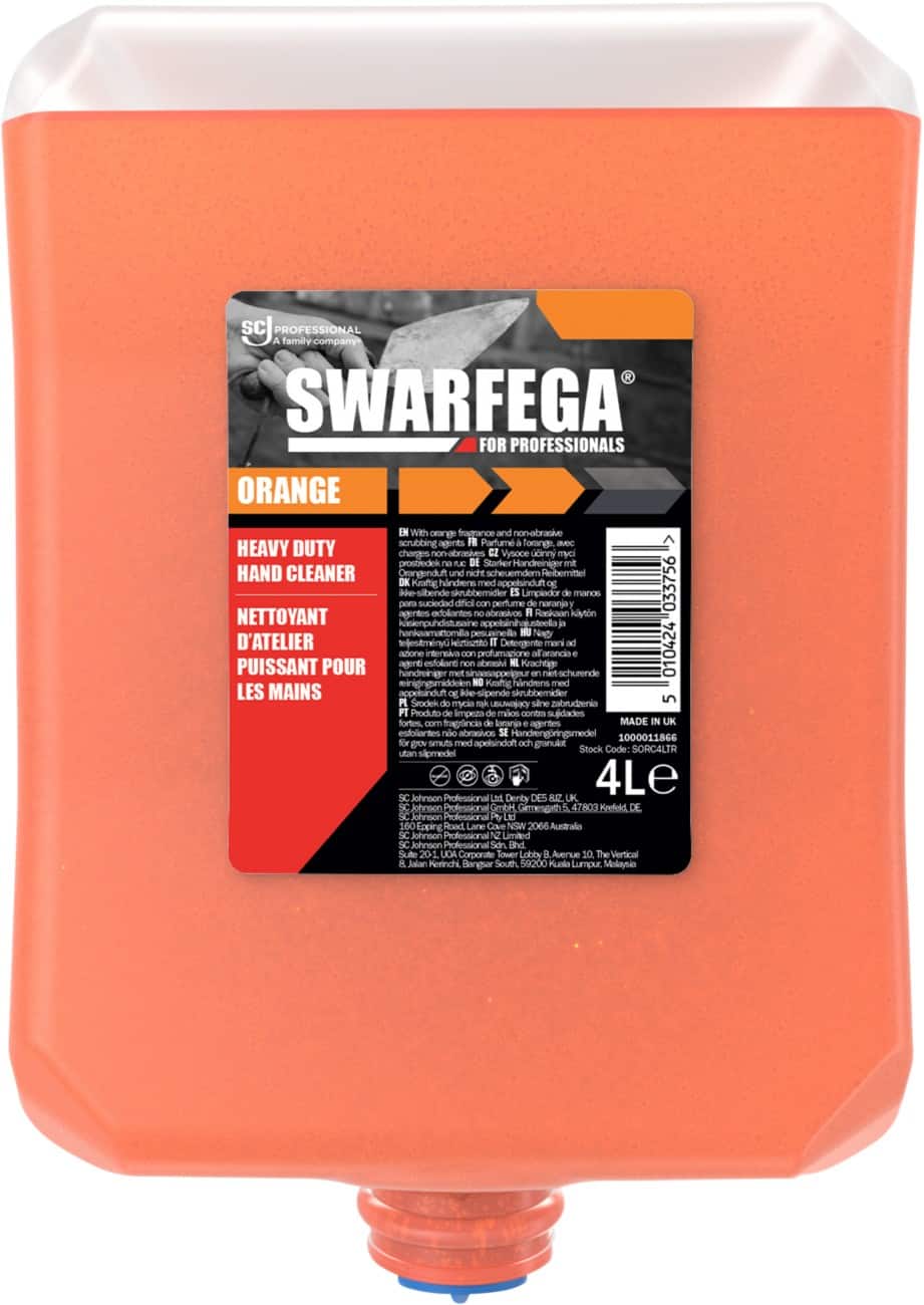 Swarfega ORANGE Handreiniger Vloeibaar SORC4LTR 4 L