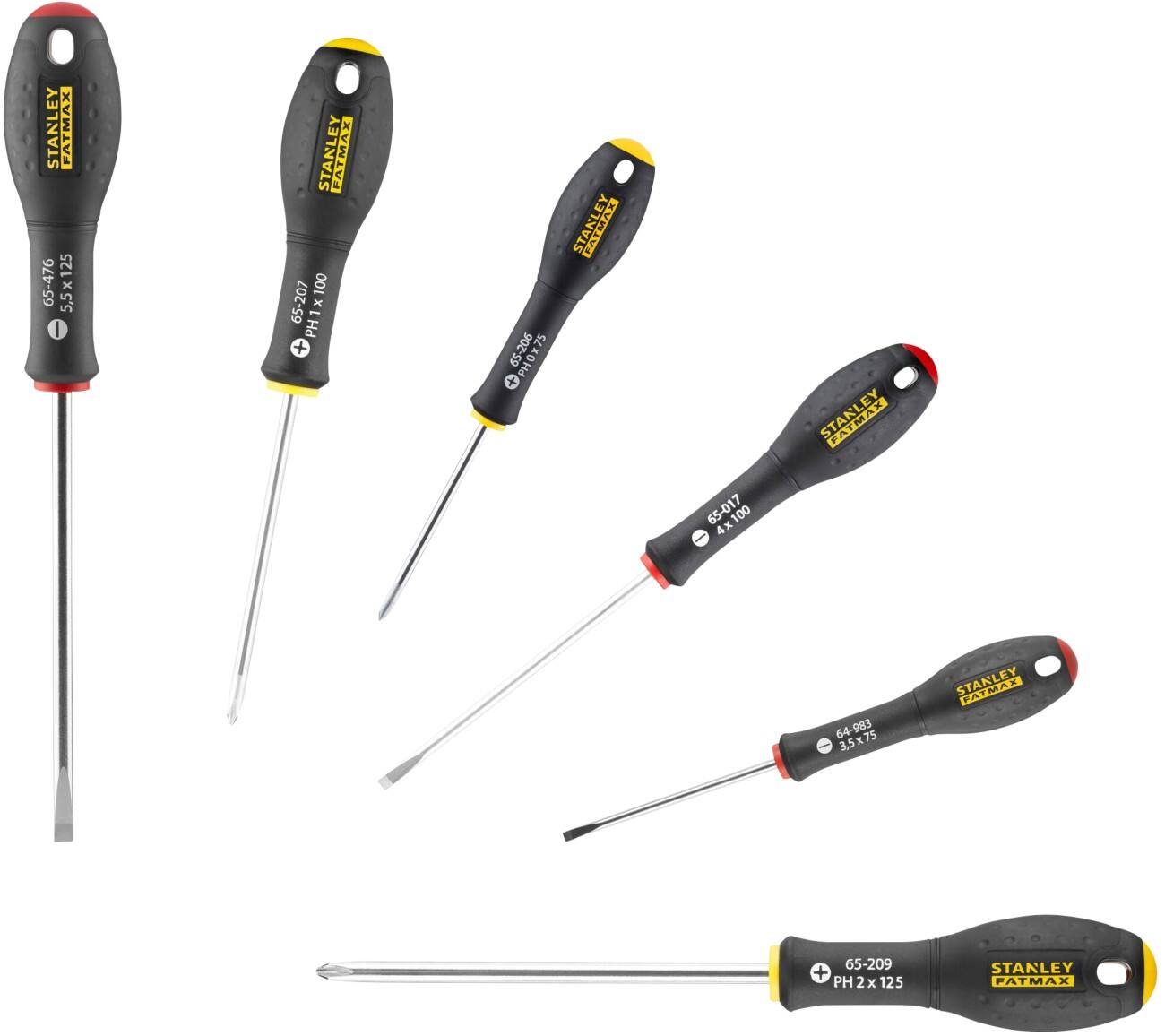 Stanley FATMAX Schroevendraaier Soft Grip Gezandstraald CNC-precisie-gefreesd uiteinde FMHT0-62626