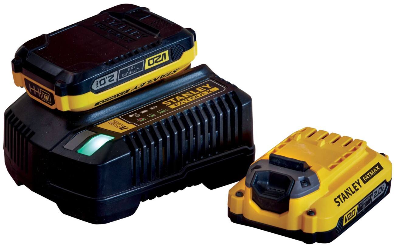 Stanley FATMAX Batterij- en-oplader-starterkit 18 V