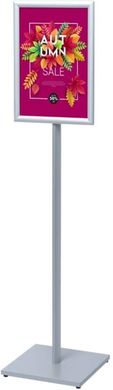 SHOWDOWN Posterstandaard Displaystandaard A3 Aluminium, staal Zilver CAPOA3G25