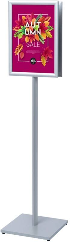 SHOWDOWN Posterstandaard Displaystandaard A3 Aluminium, staal Zilver CAPOA3G25D